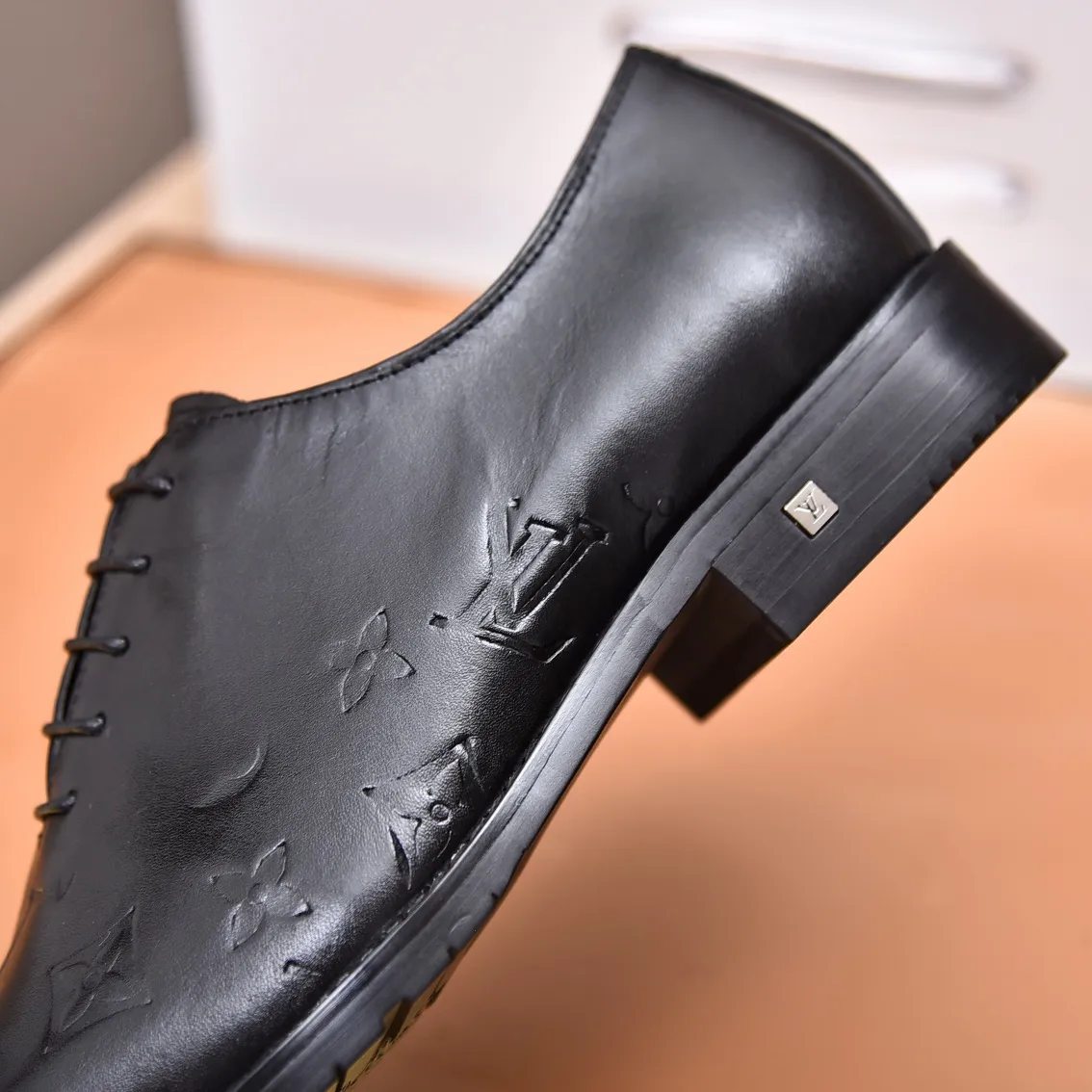 Men's shoes💰480📛📛【LOUIS VUITTON】(Quan Niu Li) Louis Vuitton 2023 official website synchronized new products👟Milan fashion catwalk style🇰🇾🇰🇾LV family logo, celebrity style, a must-have for fashionistas⚠️First layer calfskin➕cowhide lining➕Official website original version special outsole👞Number 38-44